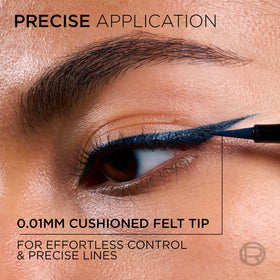 L'Oreal Paris Haute Precision Liquid Eyeliner with felt tip close-up