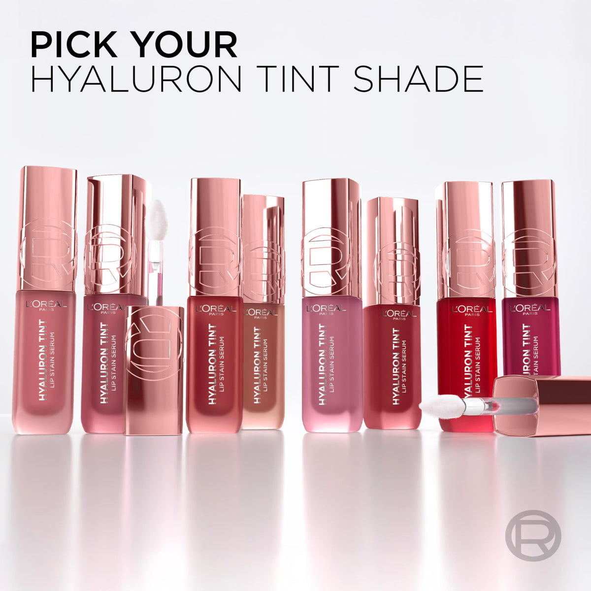 L'Oreal Paris Hyaluron Tint Lip Stain Serum 521 Bordeaux shade comparison