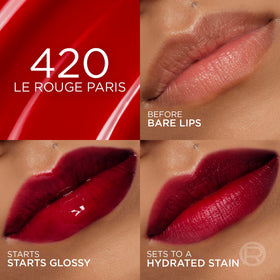 L'Oreal Paris Hyaluron Tint Lip Stain Serum applicator close-up