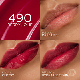 L'Oreal Paris Hyaluron Tint Lip Stain Serum applicator close-up