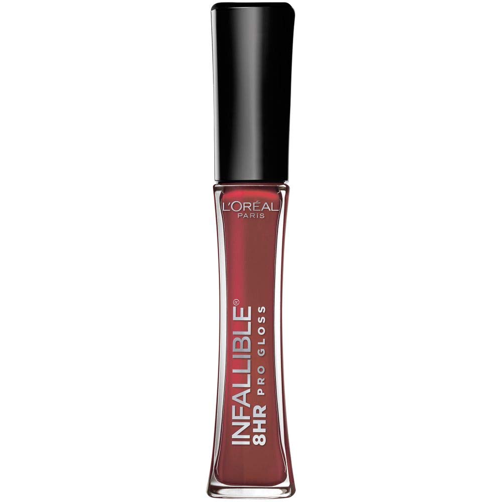 L'Oreal Paris Infallible 8 Hour Hydrating Lip Gloss Cherry Flash front view
