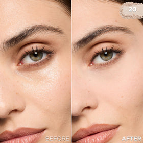 L'Oreal Paris Infallible Blur-fection Loose Setting Powder application with brush