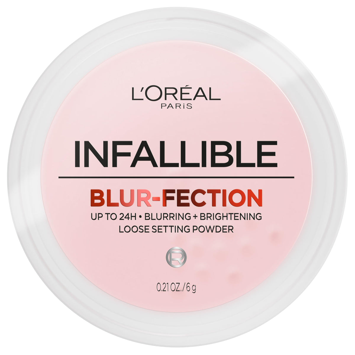 L'Oreal Paris Infallible Blur-fection Loose Setting Powder front view