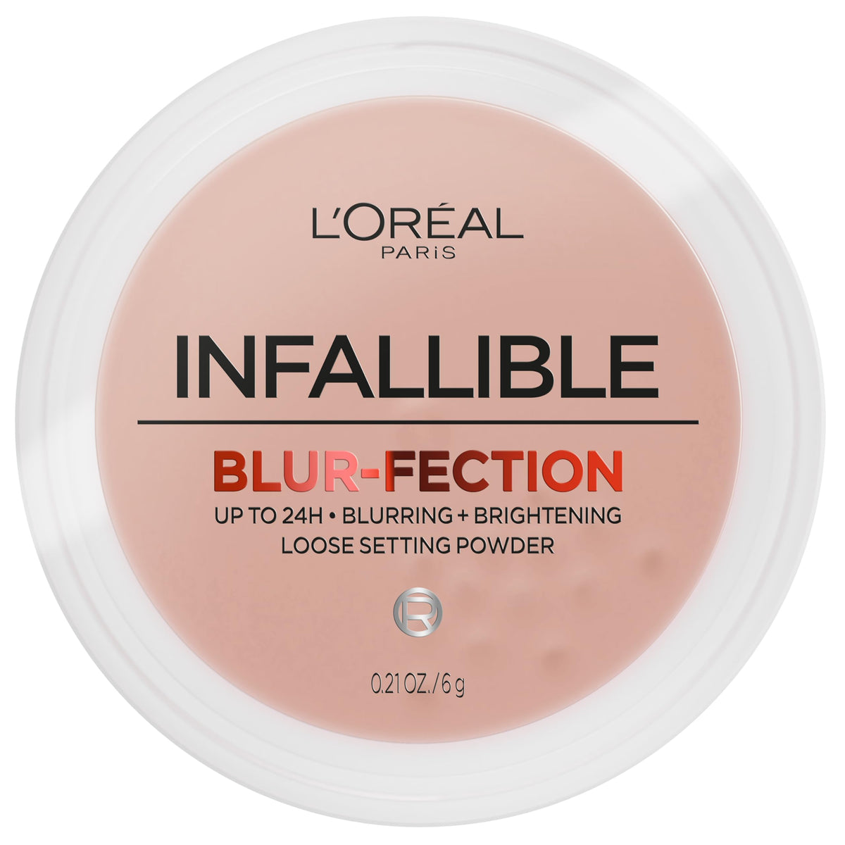 L'Oreal Paris Infallible Blur-fection Loose Setting Powder front view