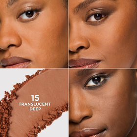 L'Oreal Paris Infallible Blur-fection Loose Setting Powder with beauty tools