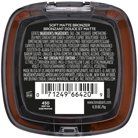 L'Oreal Paris Infallible Bronzer Deep Tan close-up