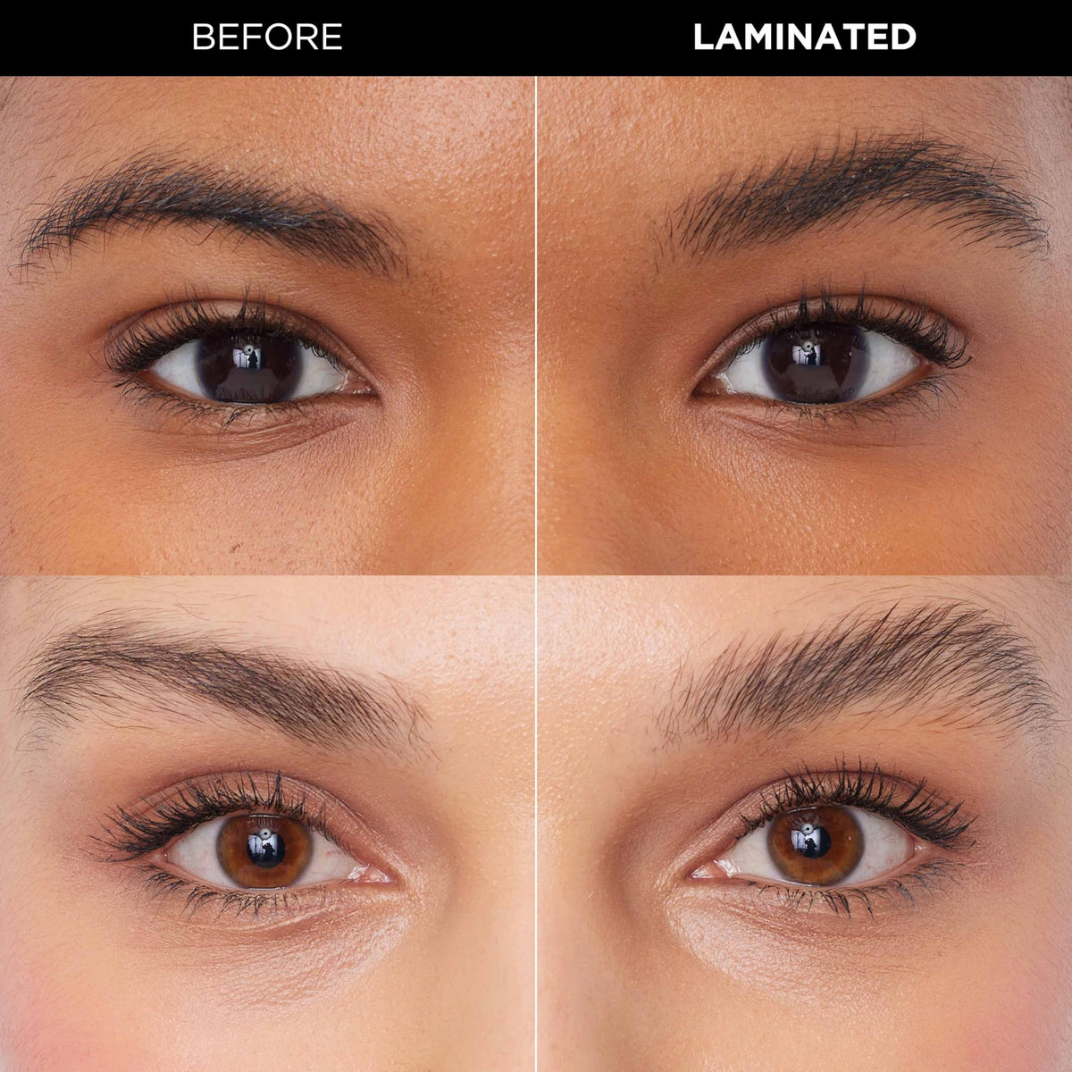 L'Oreal Paris Infallible Brow Lamination Gel angled applicator close-up