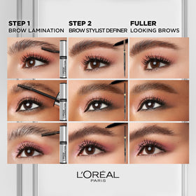 L'Oreal Paris Infallible Brow Lamination Gel packaging details