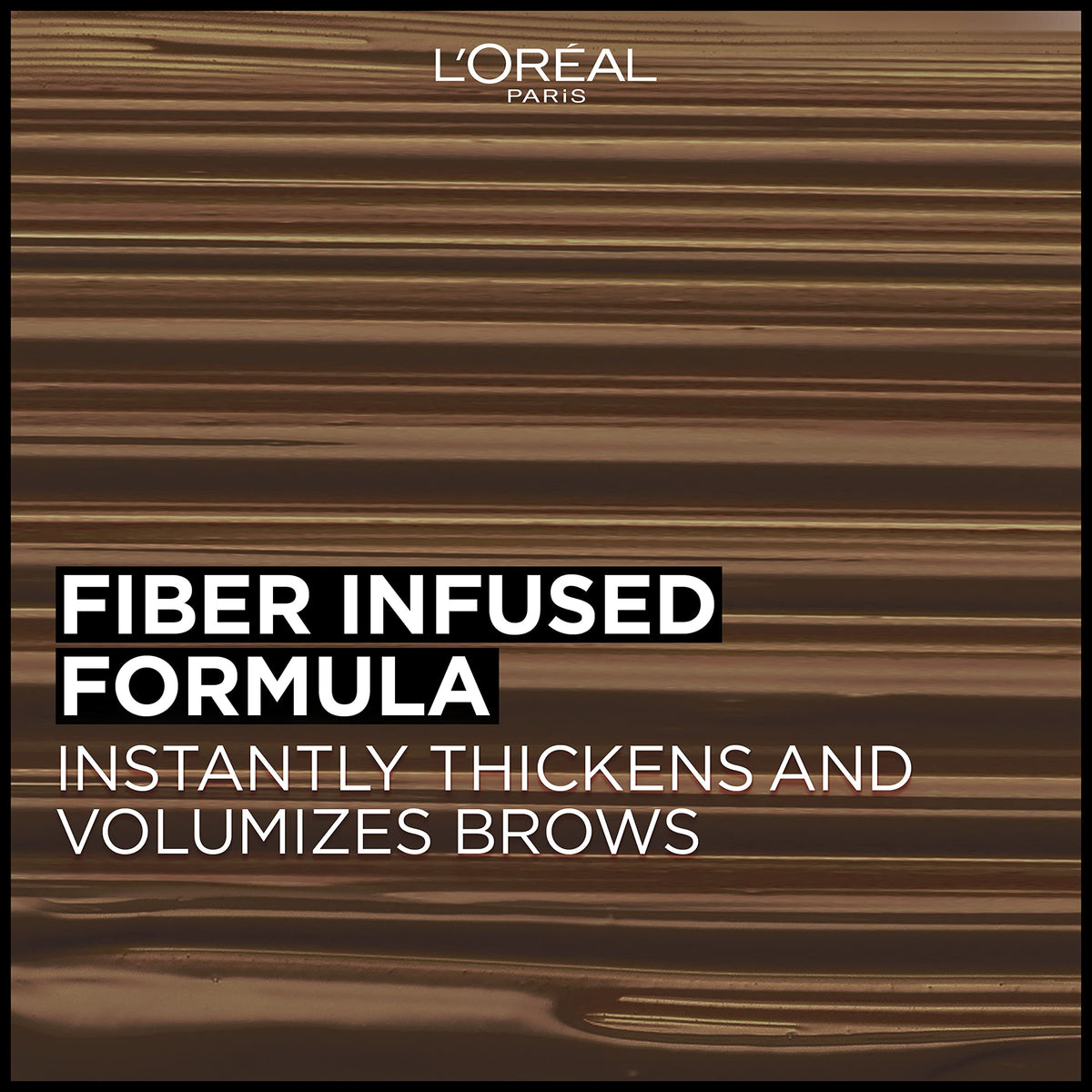 L'Oreal Paris Infallible Brow Mascara applied to brows