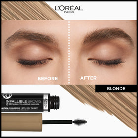 L'Oreal Paris Infallible Brow Mascara brush close-up