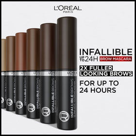 L'Oreal Paris Infallible Brow Mascara packaging side view