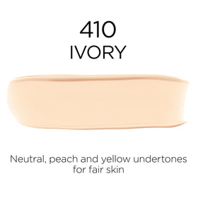 L'Oreal Paris Infallible Foundation 410 Ivory on makeup table