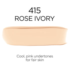 L'Oreal Paris Infallible Foundation 415 Rose Ivory with other makeup products