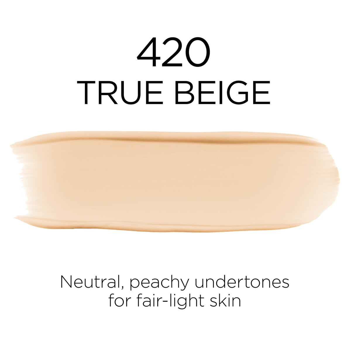 L'Oreal Paris Infallible Fresh Wear Foundation 420 True Beige with applicator