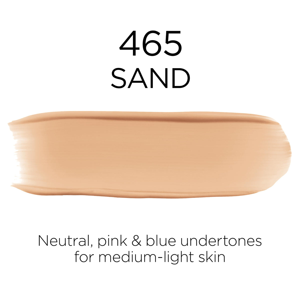L'Oreal Paris Infallible Fresh Wear Foundation 465 Sand in makeup kit