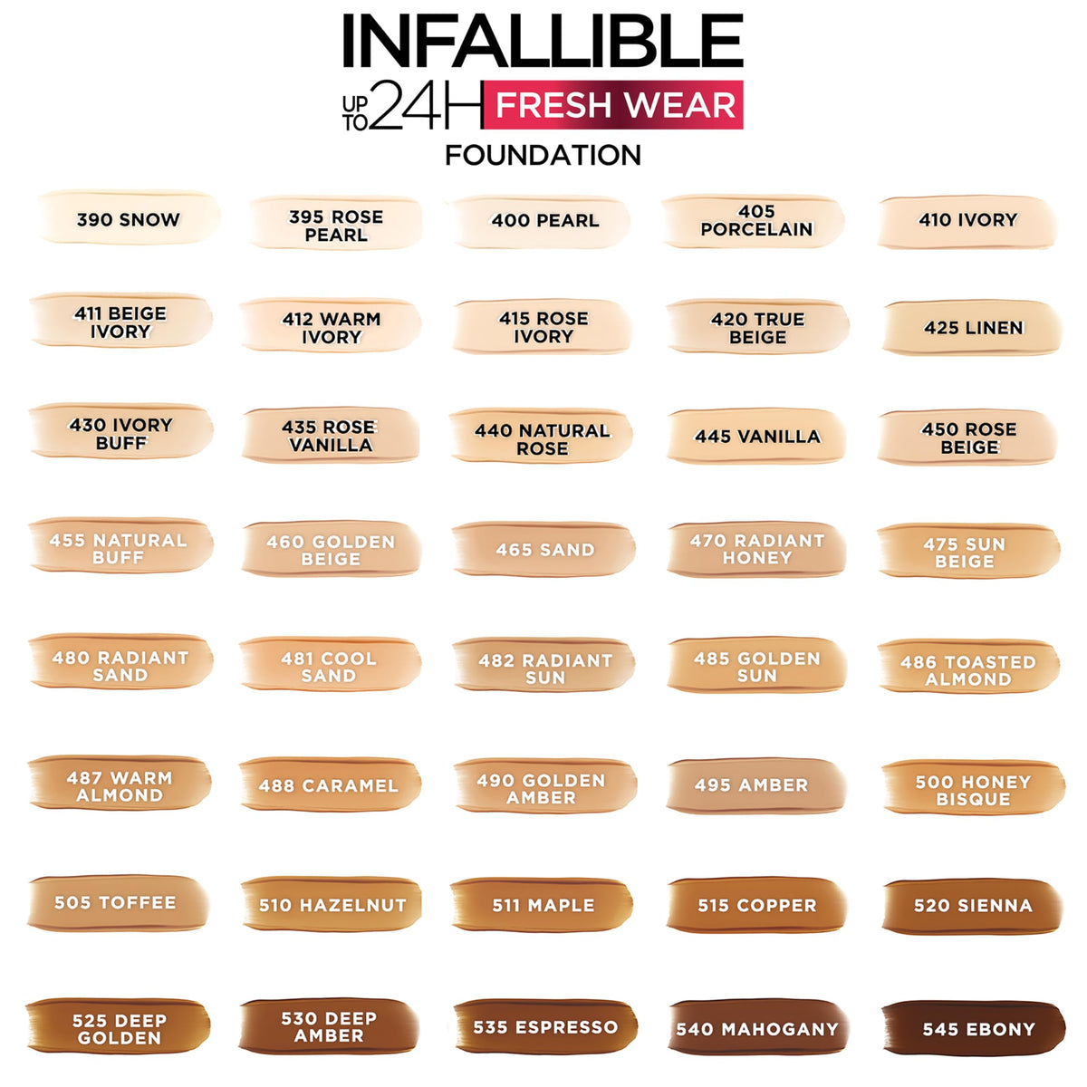 L'Oreal Paris Infallible Fresh Wear Foundation 510 Hazelnut lifestyle scene