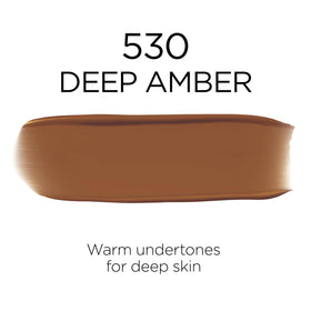 L'Oreal Paris Infallible Fresh Wear Foundation 530 Deep Amber in makeup vanity