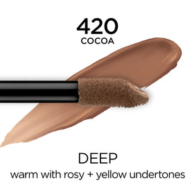 L'Oreal Paris Infallible Full Wear Concealer Cocoa applicator close-up