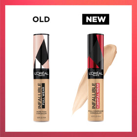 L'Oreal Paris Infallible Full Wear Concealer texture on hand
