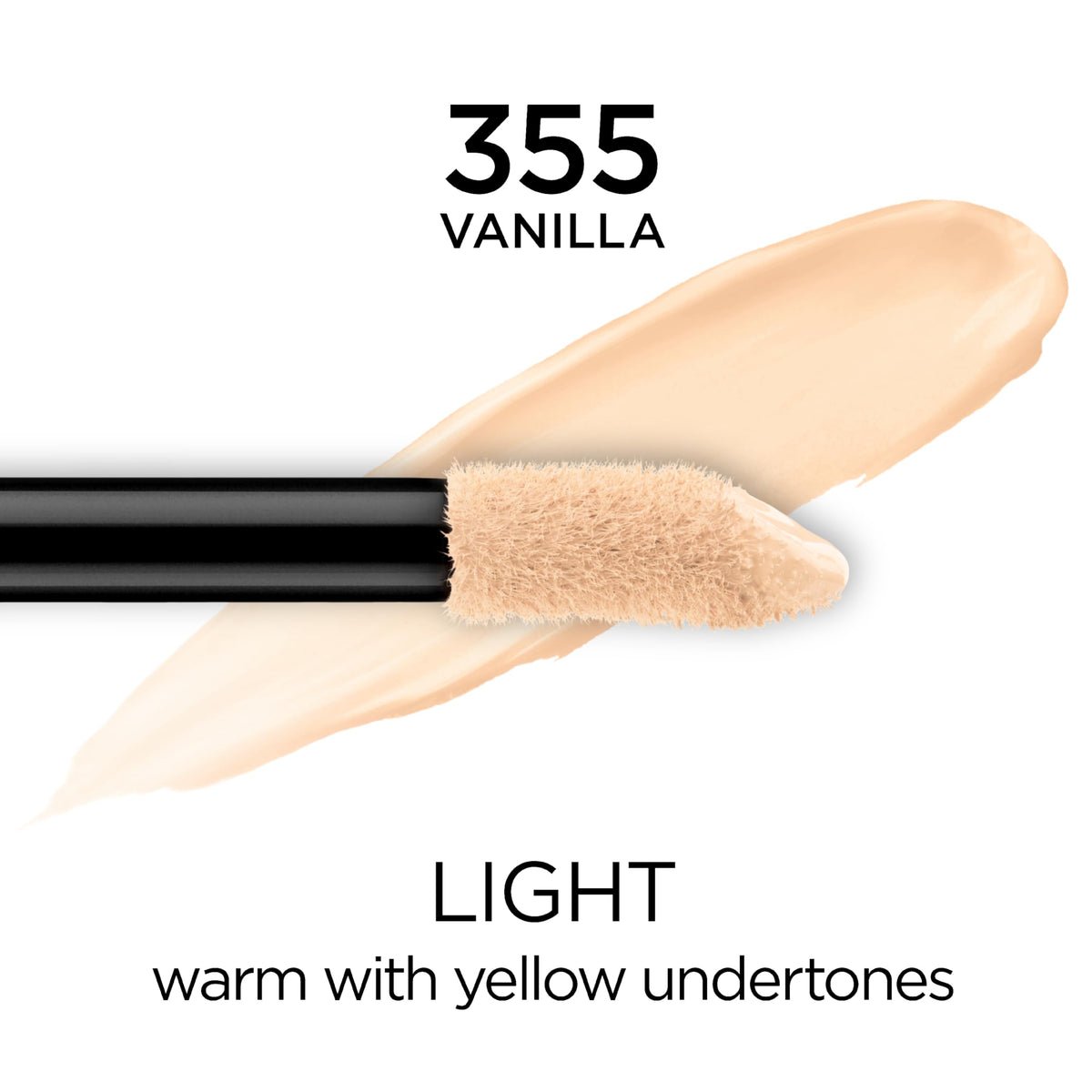 L'Oreal Paris Infallible Full Wear Concealer Vanilla applicator close-up