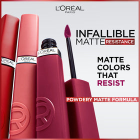 L'Oreal Paris Infallible Matte Liquid Lipstick 240 precise applicator