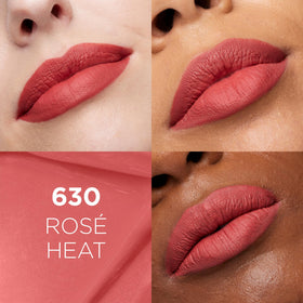 L'Oreal Paris Infallible Matte Resistance Liquid Lipstick Rose Heat 630 applicator close-up
