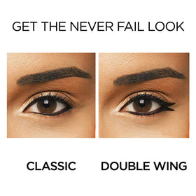 L'Oreal Paris Infallible Mechanical Eyeliner in use for bold eye look