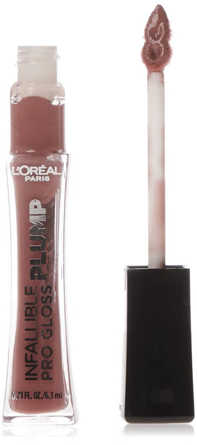 L'Oreal Paris Infallible Pro Gloss Plump Lip Gloss Moonlit Rose front view