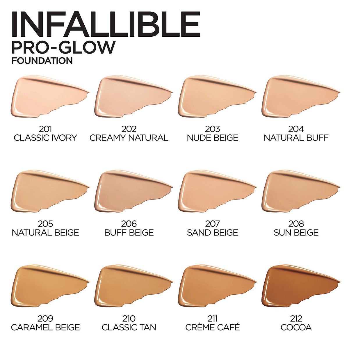 L'Oreal Paris Infallible Pro Glow Foundation Buff Beige packaging
