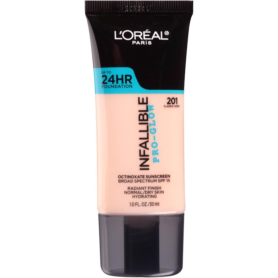 L'Oreal Paris Infallible Pro Glow Foundation Classic Ivory front view