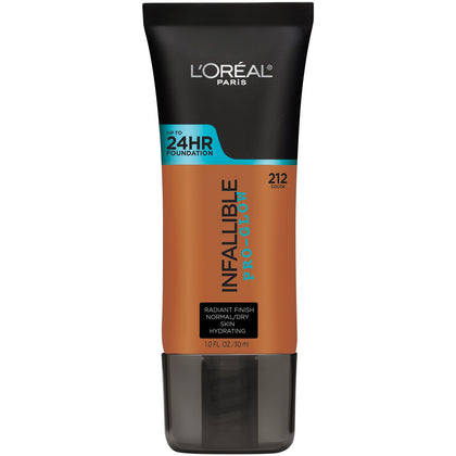 L'Oreal Paris Infallible Pro Glow Foundation Cocoa front view