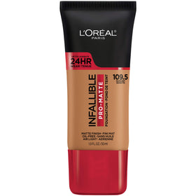 L'Oreal Paris Infallible Pro-Matte Foundation Hazelnut Beige bottle front view