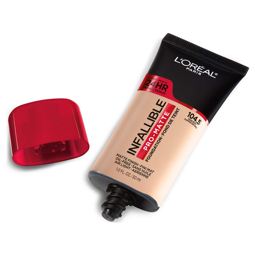 L'Oreal Paris Infallible Pro-Matte Foundation Nude Buff side view