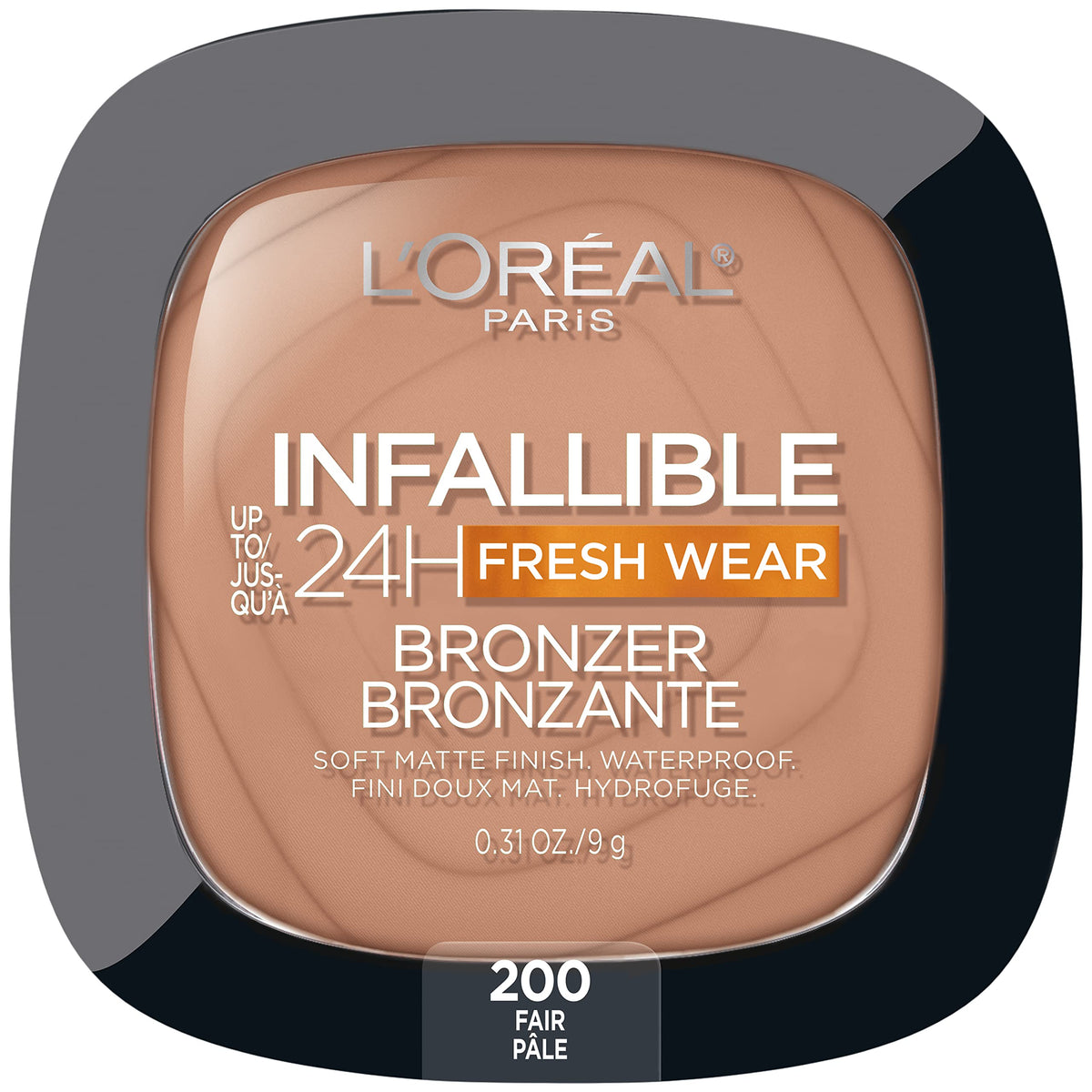 L'Oreal Paris Infallible Soft Matte Bronzer front view
