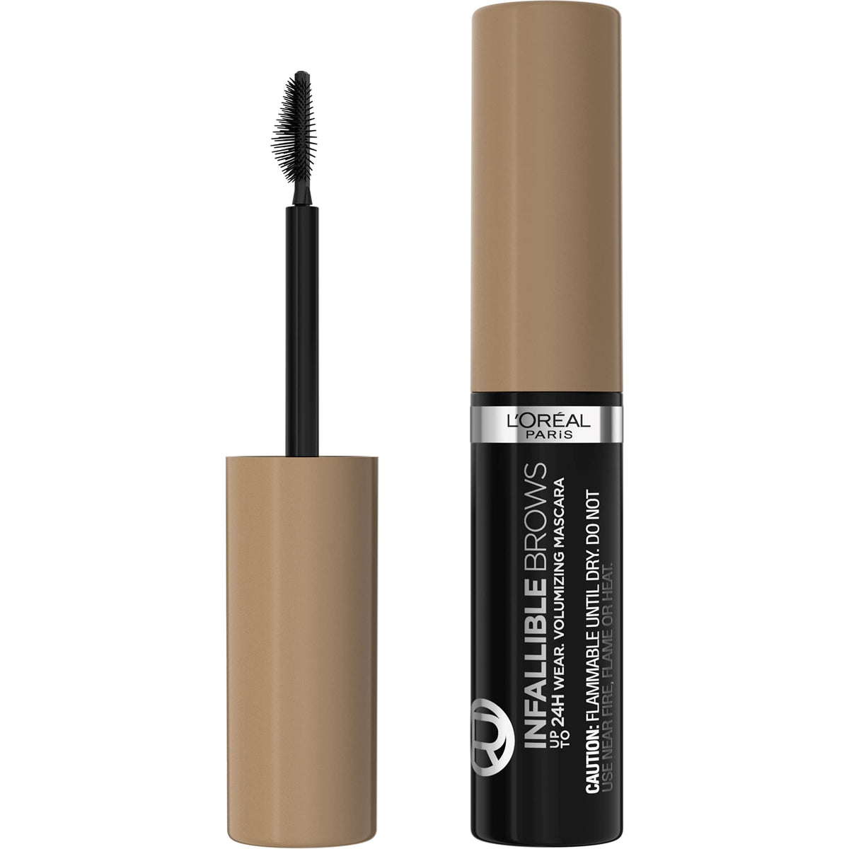 L'Oreal Paris Infallible Volumizing Brow Mascara in Blonde, front view