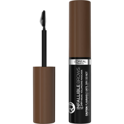 L'Oreal Paris Infallible Volumizing Brow Mascara in Brunette, front view