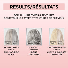 L'Oreal Paris Le Color Gloss 4 oz Silver in-shower application scene