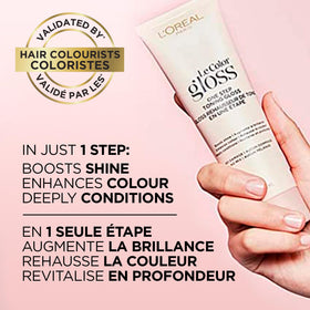 L'Oreal Paris Le Color Gloss 4 oz Silver texture close-up