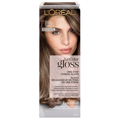 L'Oreal Paris Le Color Gloss 4 oz Smoky Bronde front view