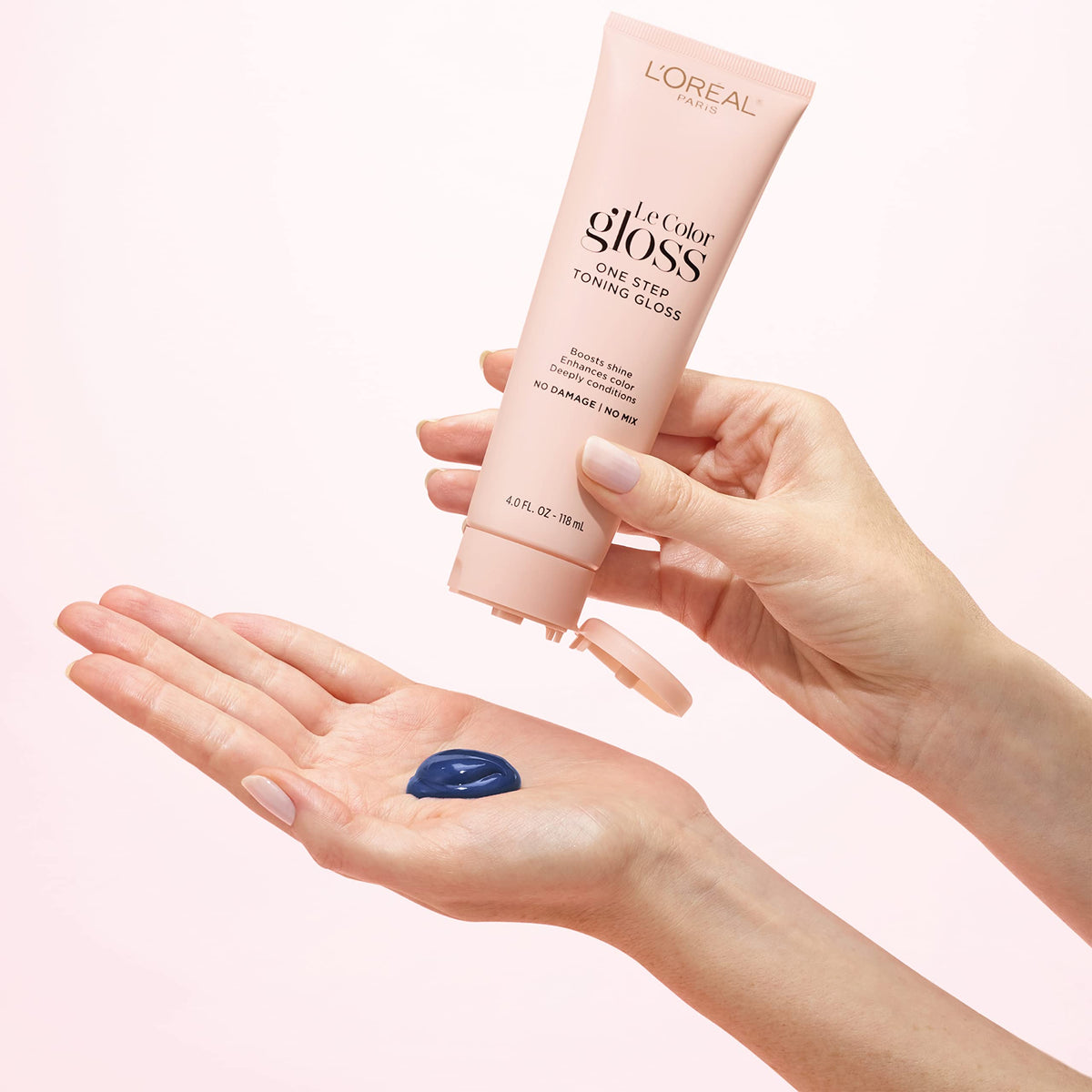 L'Oreal Paris Le Color Gloss on bathroom counter