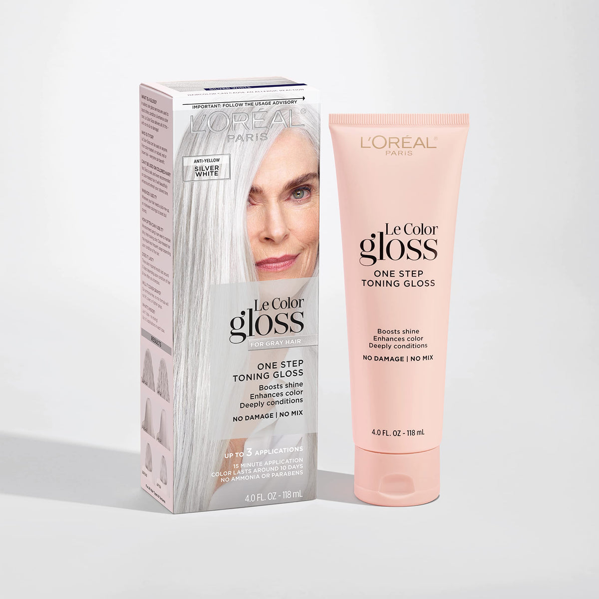 L'Oreal Paris Le Color Gloss One Step Toning Gloss packaging