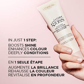 L'Oreal Paris Le Color Toning Hair Gloss application in shower