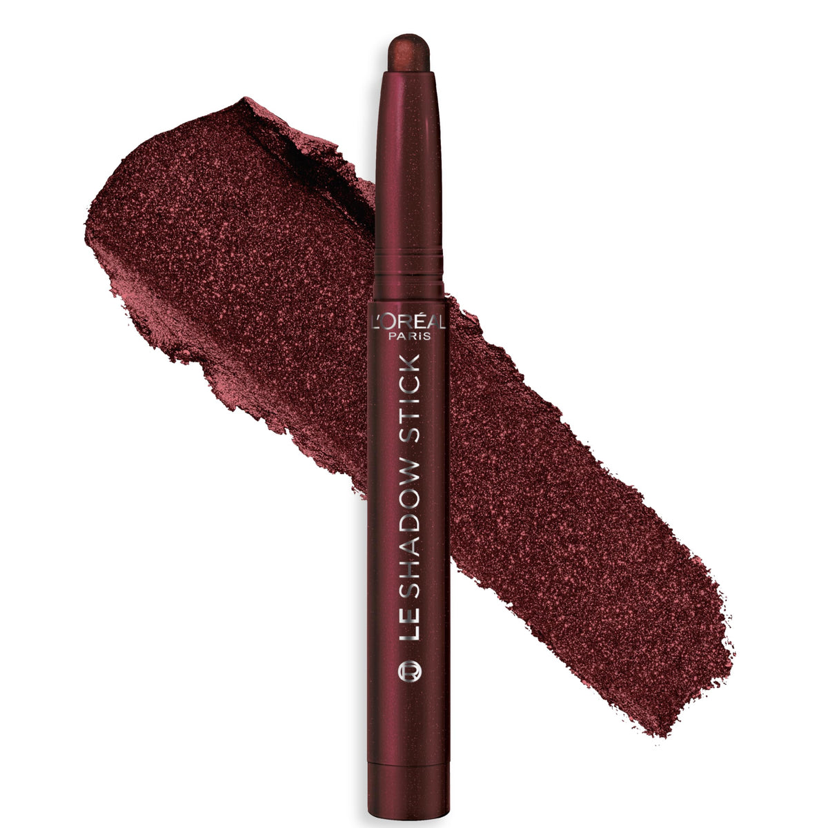 L'Oreal Paris Le Shadow Stick Eyeshadow 125 Starry Bordeaux front view