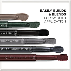 L'Oreal Paris Le Shadow Stick Eyeshadow 270 Twilight Emerald on a makeup table