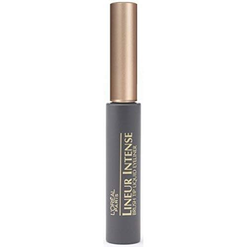 L'Oreal Paris Lineur Intense Brush Tip Liquid Eyeliner applied on model's eyes
