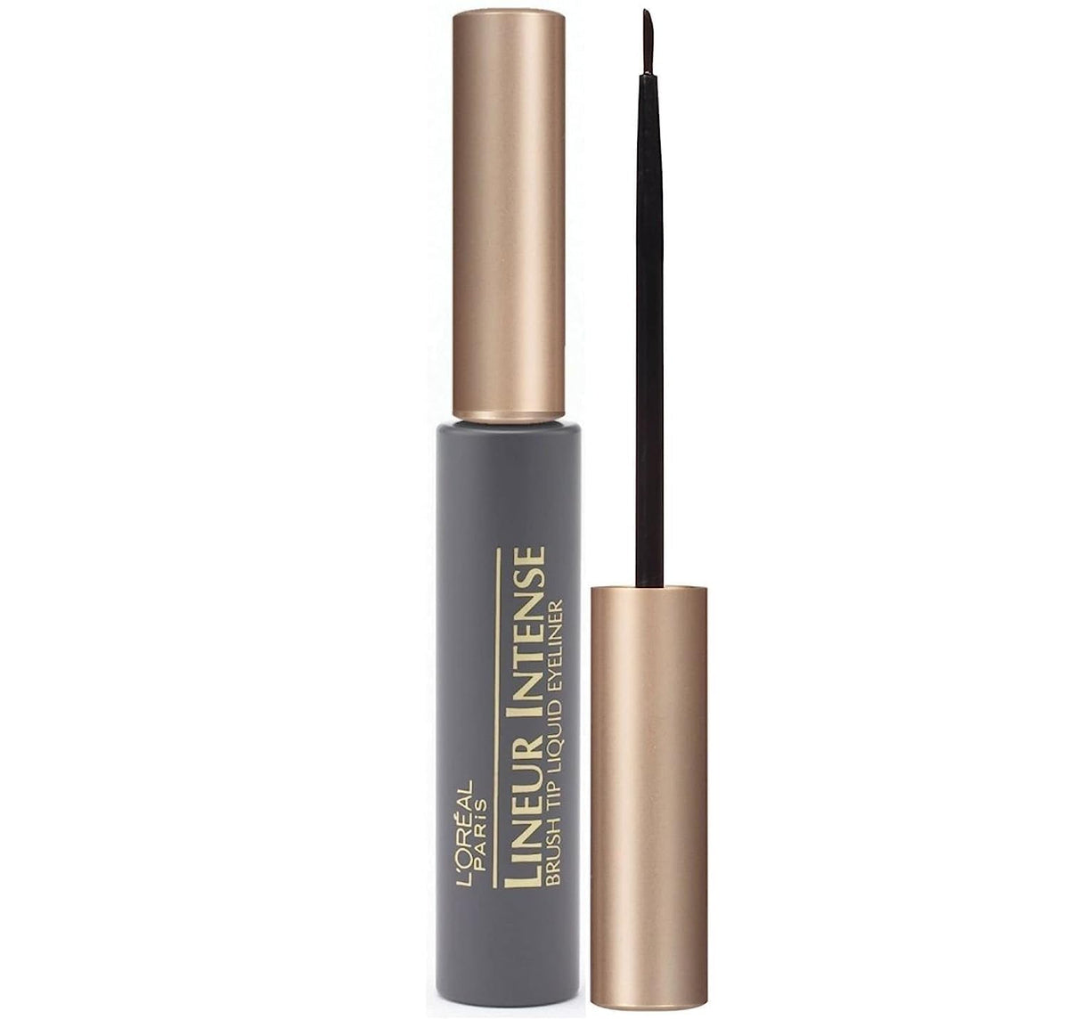 L'Oreal Paris Lineur Intense Brush Tip Liquid Eyeliner black packaging front view