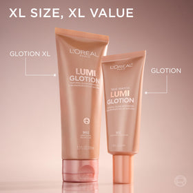 L'Oreal Paris Lumi Glotion XL 902 Light bottle side view