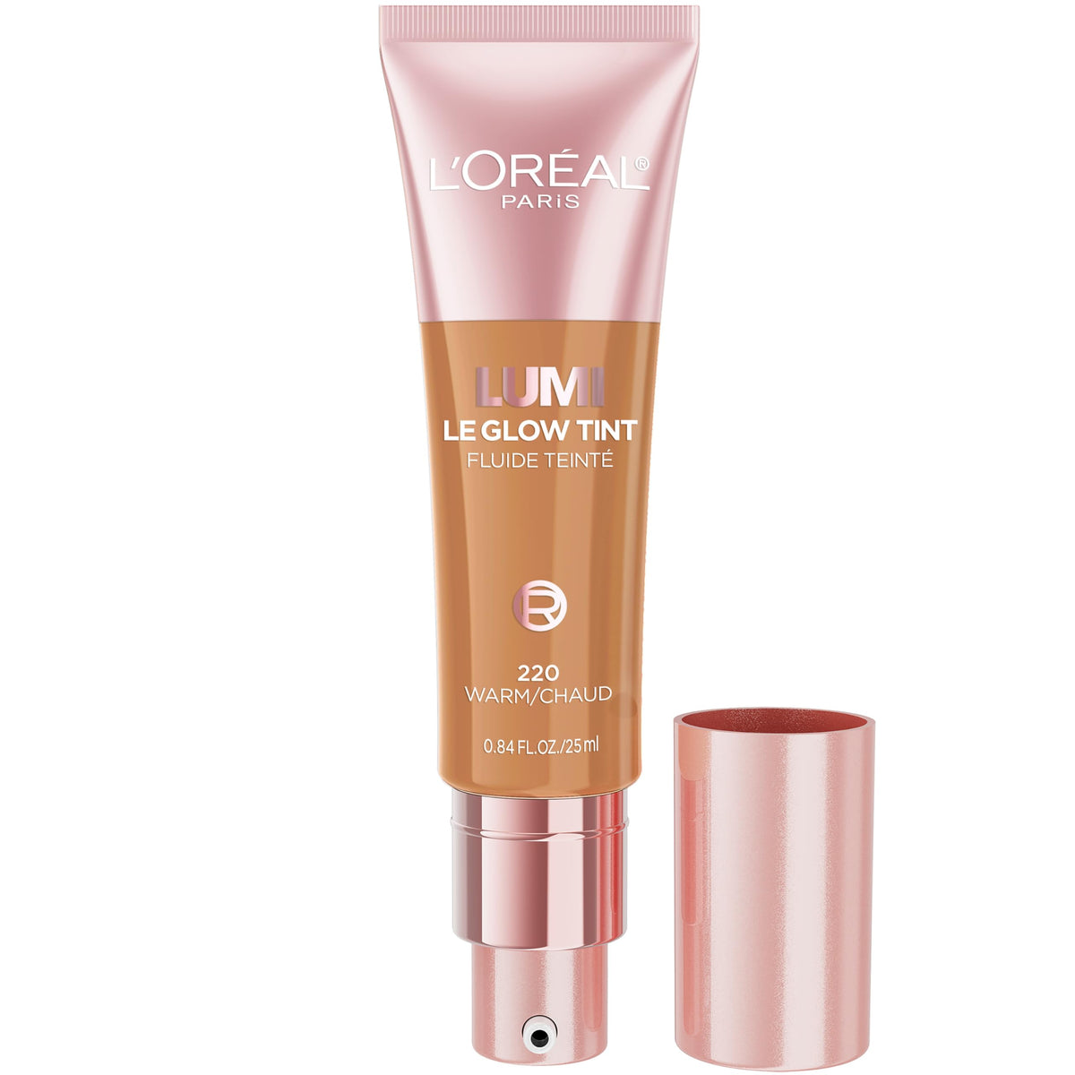 L'Oreal Paris Lumi Le Glow Skin Tint 220 front view