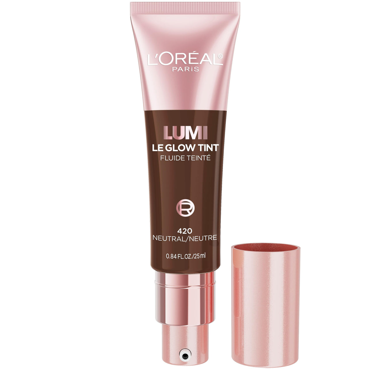 L'Oreal Paris Lumi Le Glow Skin Tint 420 front view