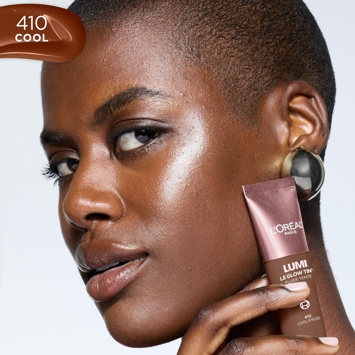 L'Oreal Paris Lumi Le Glow Skin Tint Cool 410 packaging
